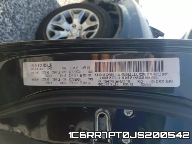 1C6RR7PT0JS200542 фото 2