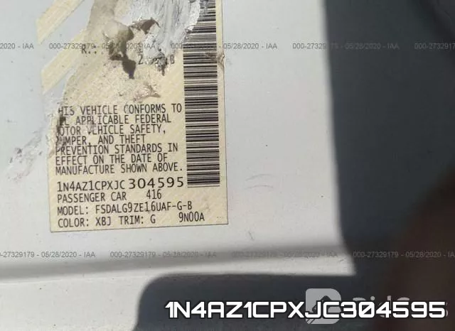 1N4AZ1CPXJC304595 фото 10
