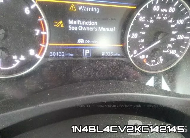 1N4BL4CV2KC142145 фото 8