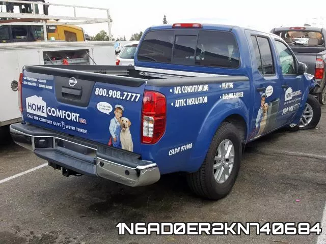 1N6AD0ER2KN740684 фото 5