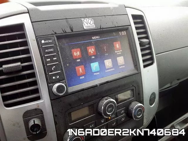 1N6AD0ER2KN740684 фото 10