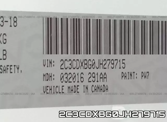 2C3CDXBG0JH279715 фото 10