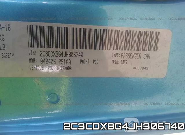 2C3CDXBG4JH306740 фото 10