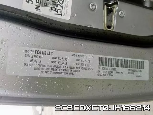 2C3CDXCT0JH166214 фото 2