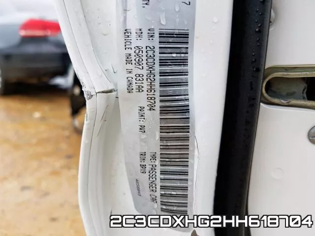 2C3CDXHG2HH618704 фото 2