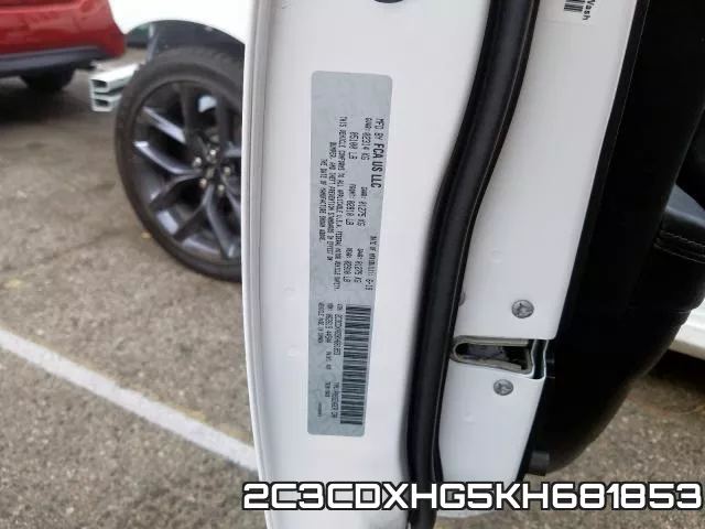2C3CDXHG5KH681853 фото 2