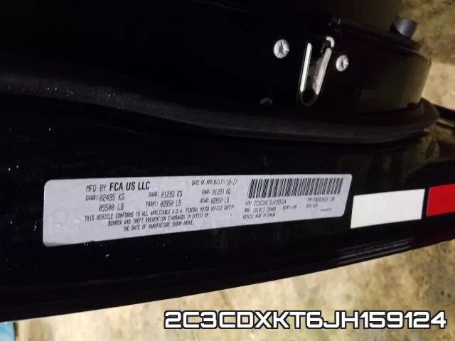 2C3CDXKT6JH159124 фото 2