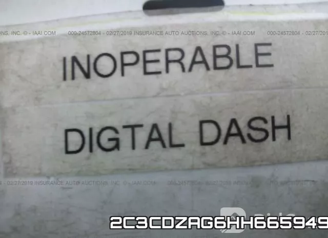 2C3CDZAG6HH665949 фото 8