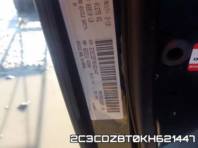 2C3CDZBT0KH621447 фото 2