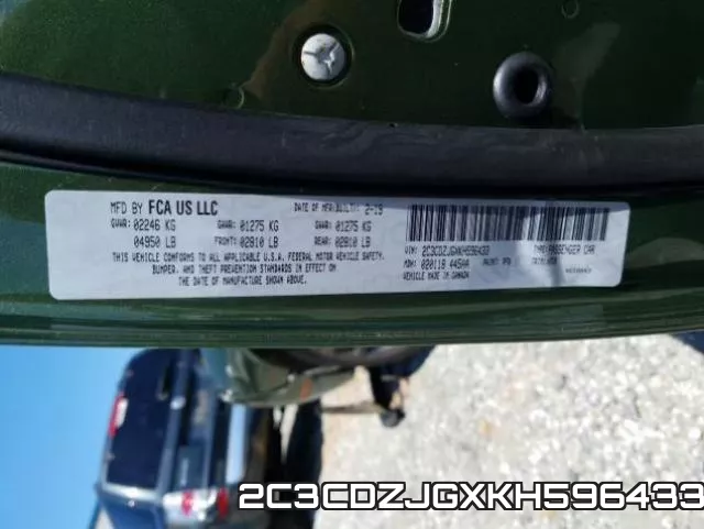 2C3CDZJGXKH596433 фото 2