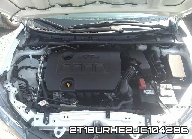 2T1BURHE2JC104286 фото 2