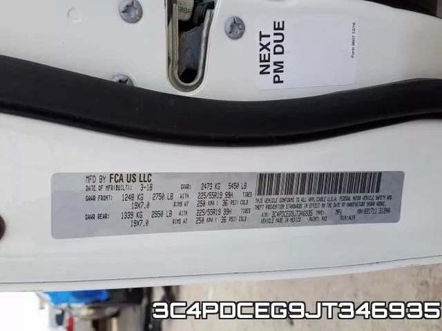 3C4PDCEG9JT346935 фото 2