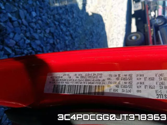 3C4PDCGG0JT378363 фото 2