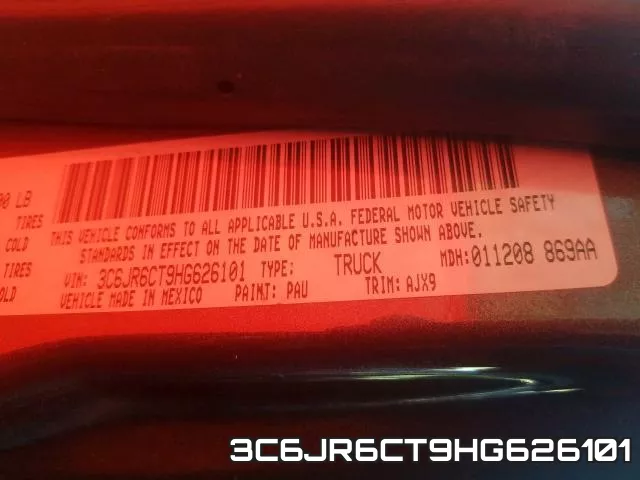 3C6JR6CT9HG626101 фото 2