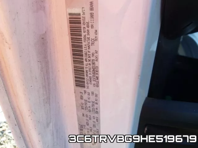 3C6TRVBG9HE519679 фото 2