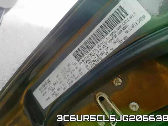 3C6UR5CL5JG206638 фото 2
