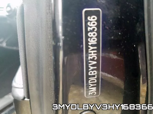 3MYDLBYV3HY168366 фото 2