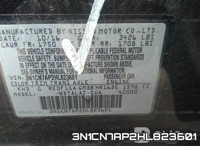 3N1CN7AP2HL823601 фото 10
