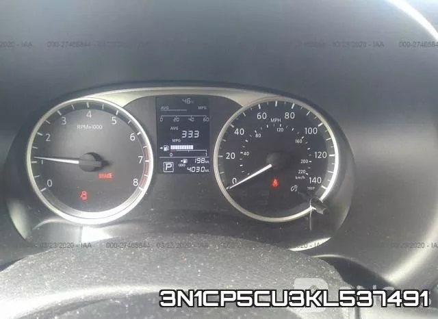 3N1CP5CU3KL537491 фото 8