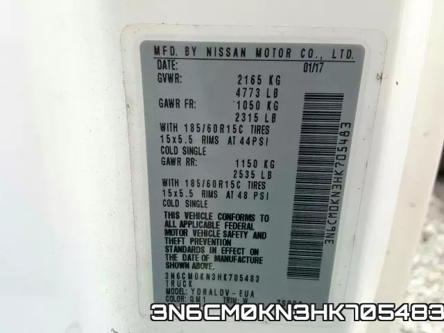 3N6CM0KN3HK705483 фото 2