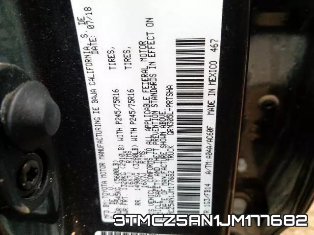 3TMCZ5AN1JM177682 фото 2