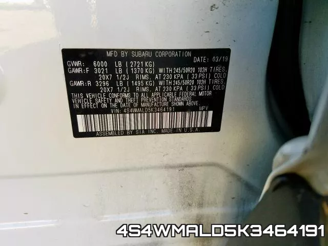 4S4WMALD5K3464191 фото 2