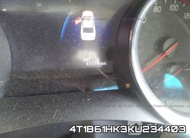 4T1B61HK3KU234403 фото 8