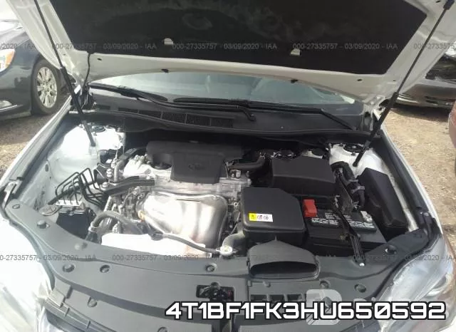 4T1BF1FK3HU650592 фото 2