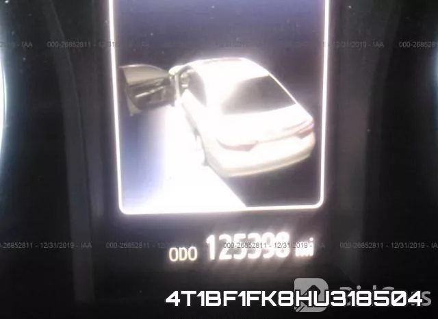 4T1BF1FK8HU318504 фото 8