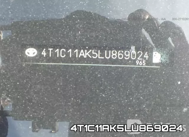 4T1C11AK5LU869024 фото 10