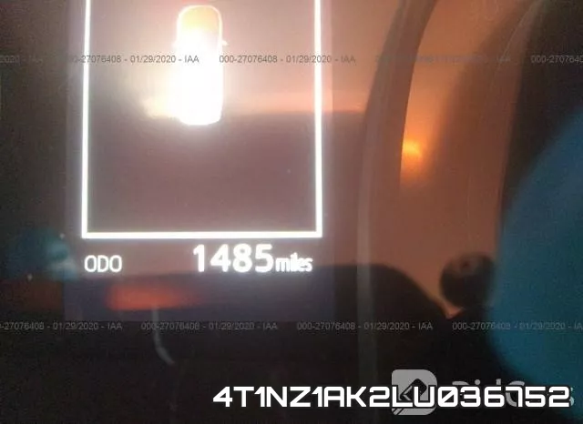 4T1NZ1AK2LU036752 фото 8