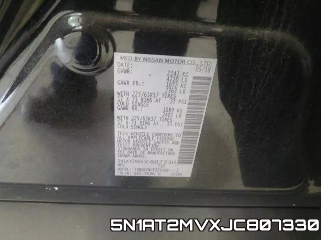 5N1AT2MVXJC807330 фото 2