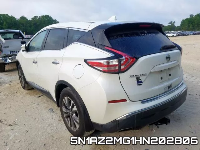 5N1AZ2MG1HN202806 фото 4