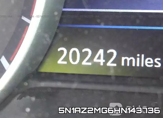 5N1AZ2MG6HN143736 фото 8