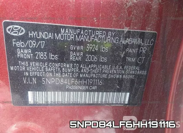5NPD84LF6HH191116 фото 10