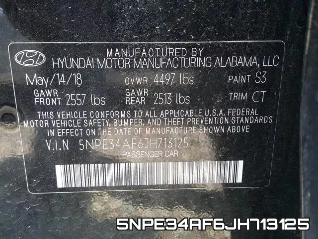 5NPE34AF6JH713125 фото 2