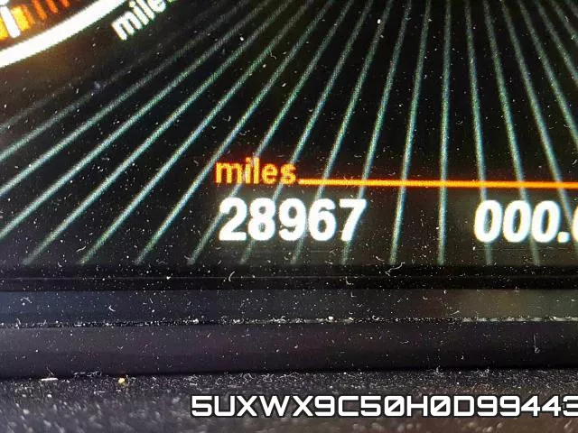 5UXWX9C50H0D99443 фото 9