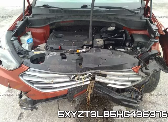 5XYZT3LB5HG436376 фото 2