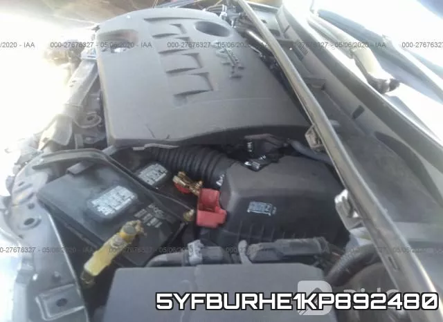 5YFBURHE1KP892480 фото 2