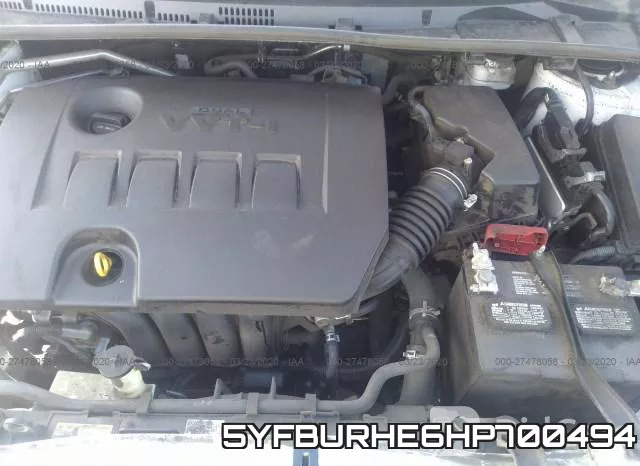 5YFBURHE6HP700494 фото 2