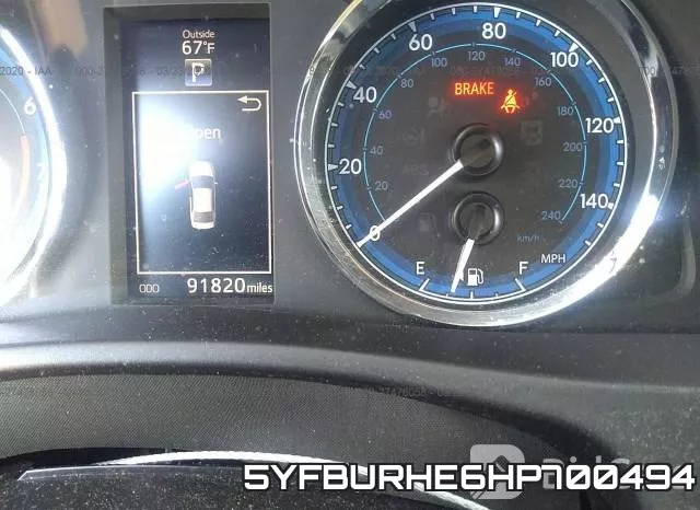 5YFBURHE6HP700494 фото 8