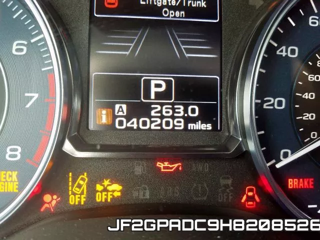 JF2GPADC9H8208526 фото 9
