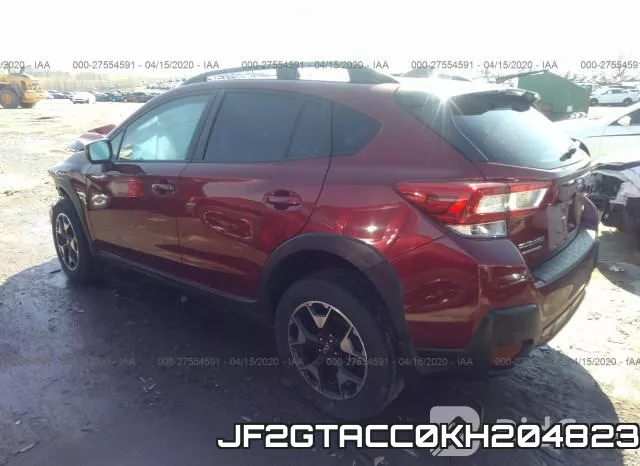 JF2GTACC0KH204823 фото 4