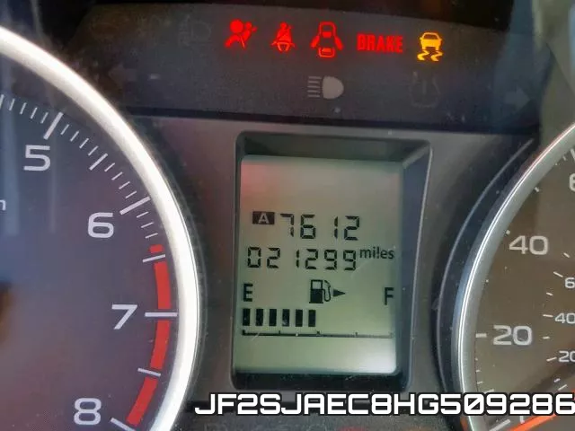 JF2SJAEC8HG509286 фото 9