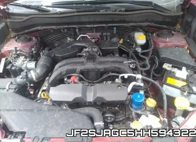 JF2SJAGC5HH594322 фото 2