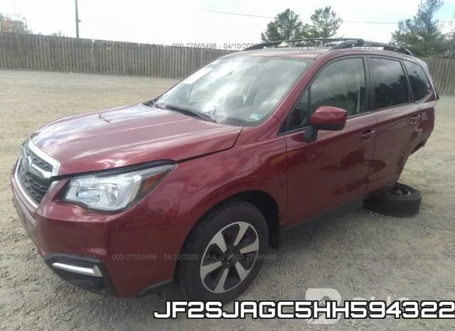 JF2SJAGC5HH594322 фото 3