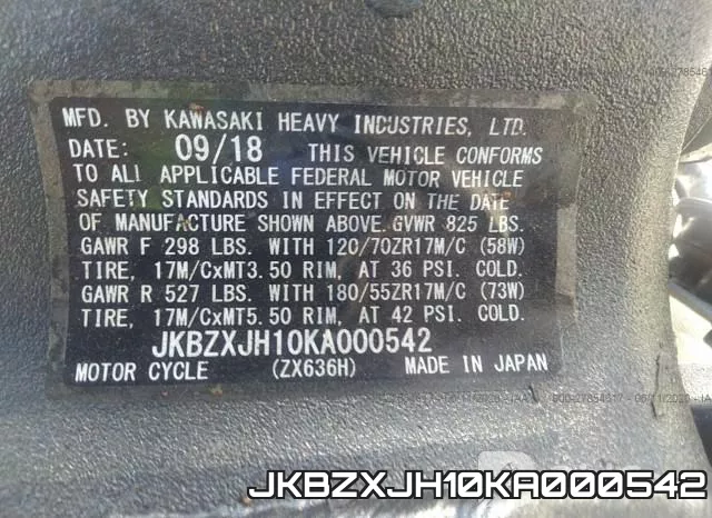 JKBZXJH10KA000542 фото 2