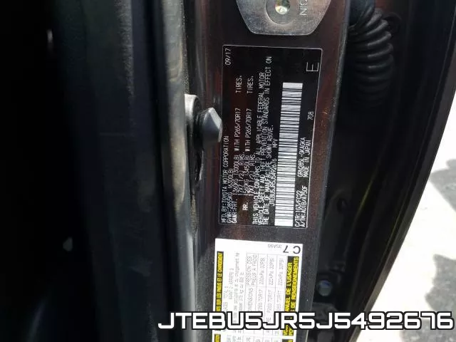 JTEBU5JR5J5492676 фото 2