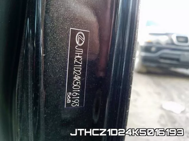 JTHCZ1D24K5016193 фото 2
