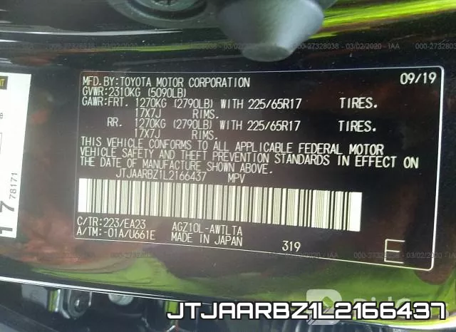 JTJAARBZ1L2166437 фото 10